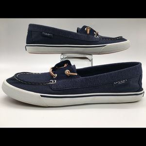 ❗️SOLD❗️WOMENS SPERRY TOP SIDER NAVY CASUAL SHOE SIZE 10